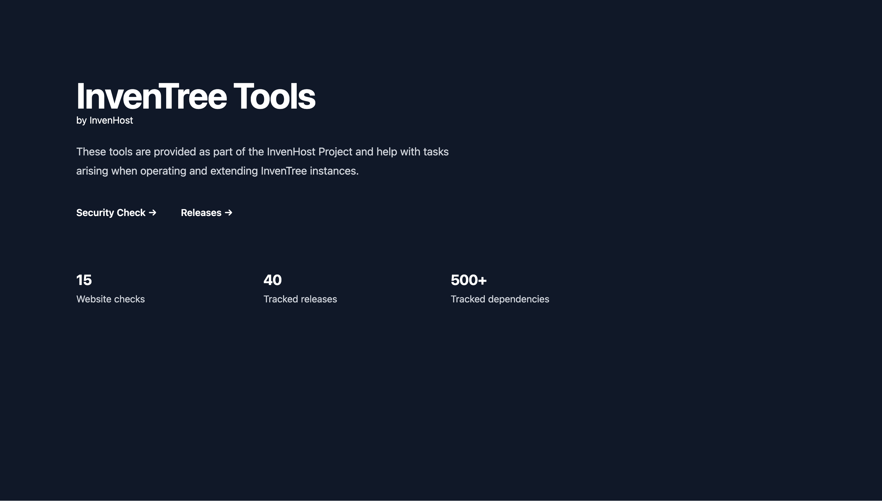 Overview screenshot